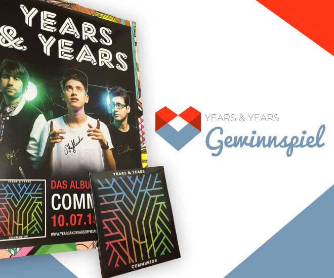 yearsandyears gewinnspiel