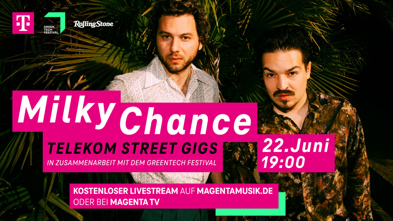 Milky Chance Telekom Street Gig Gewinnspiel